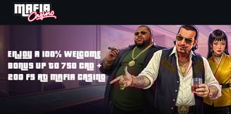 welcome bonus mafia casino