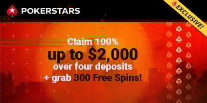 pokerstars casino - welcome bonus banner