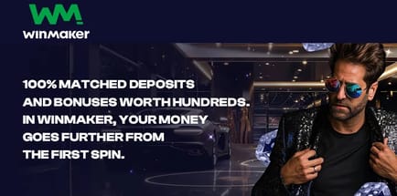 welcome bonus winmaker casino